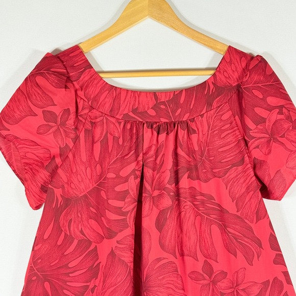 Floral Red Dress - Picture 6 of 8